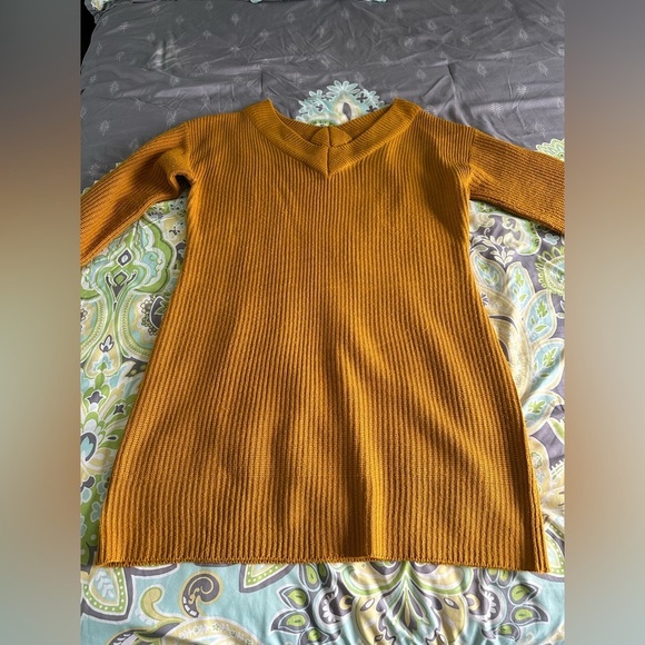 Rust Sweater tunic or dress - Picture 3 of 7